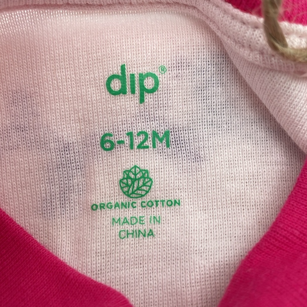 Baby Girl Eco-friendly Organic Cotton Short Sleeve Onesies - 7 outfits - 6-12M‎ - Picture 9 of 12
